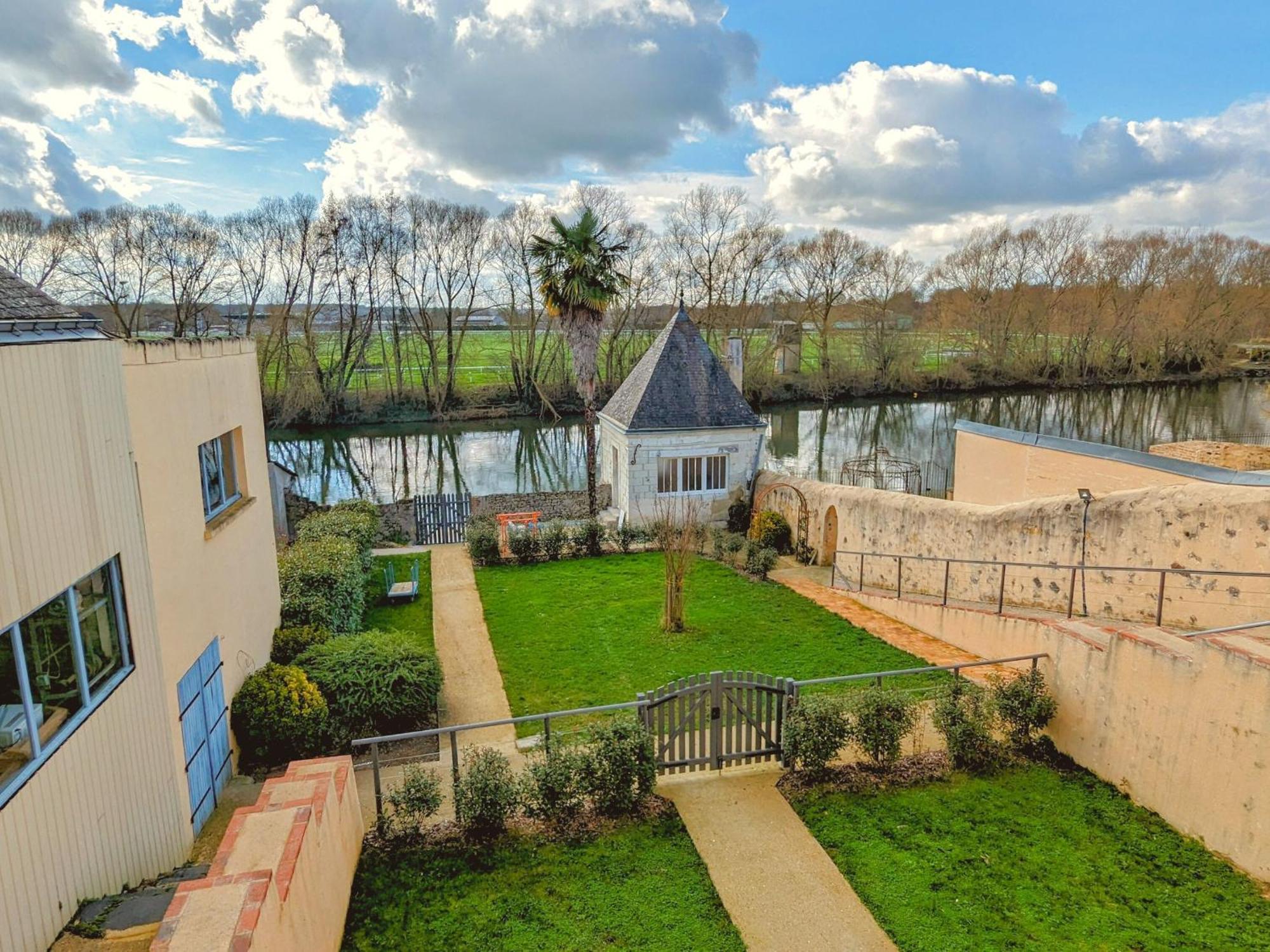Gite Restaure 6 Pers. Au Bord De La Riviere, Proche Centre, Parking Et Wifi - Fr-1-410-380 Sable-sur-Sarthe Luaran gambar